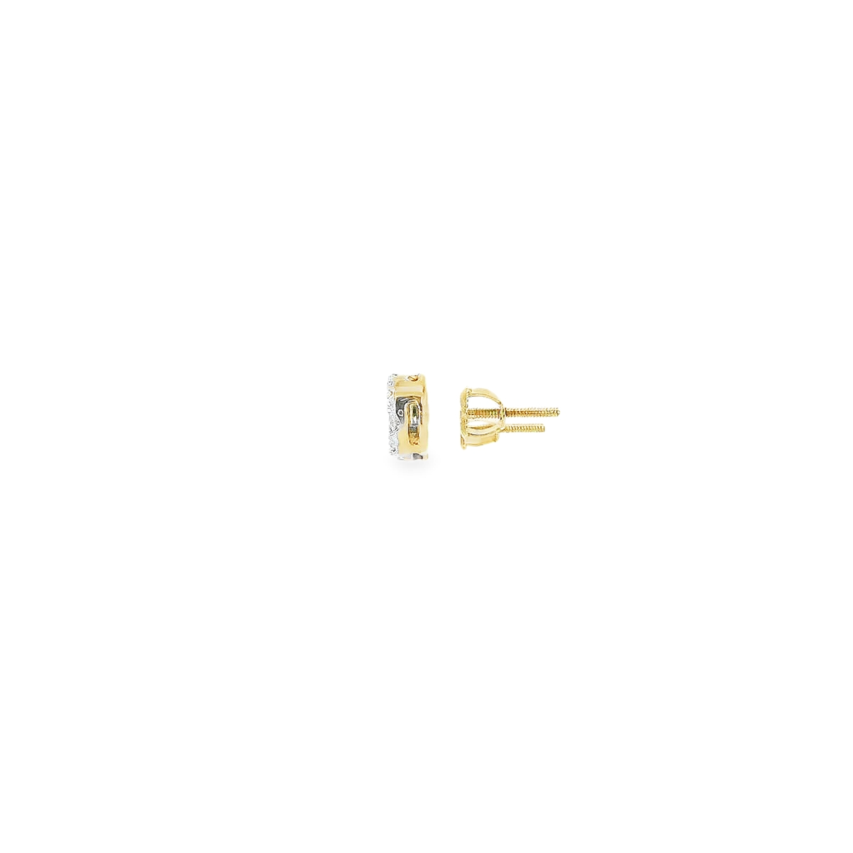 10K DIA STUDS FL SET 0.50CTW 822270