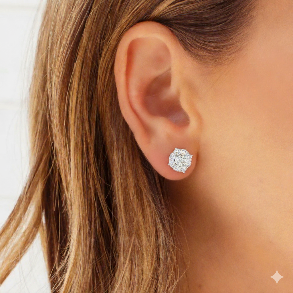 14K DIAMOND STUDS 1.00CTW 82500