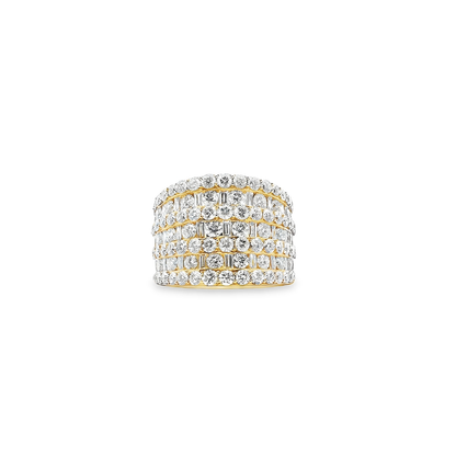 14K DIA RING 3.86CTW 822700