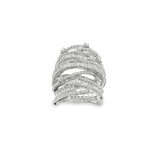 18K DIA RING 5.00CTW VS 823500