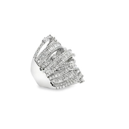 18K DIA RING 5.00CTW VS 823500