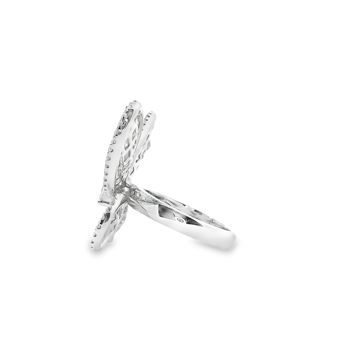 18K DIA RING 2.00CTW - BUTTERFLY RING