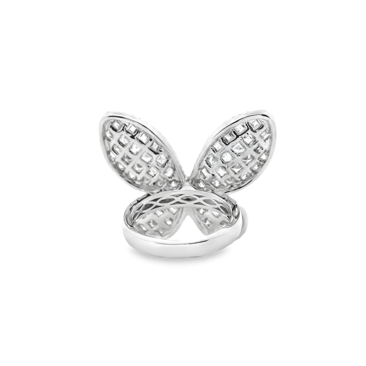 18K DIA RING 2.00CTW - BUTTERFLY RING