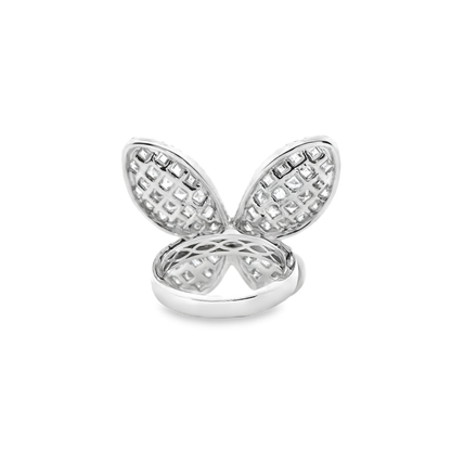 18K DIA RING 2.00CTW - BUTTERFLY RING