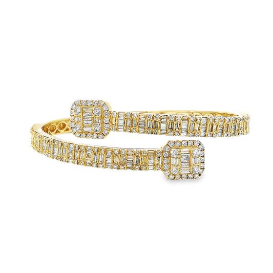 14K DIA BANGLE 8CTW 825500