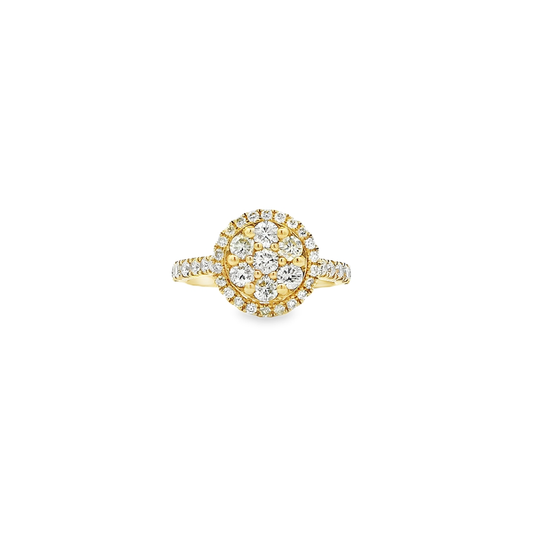 14K DIA RING 1.04CTW 82600