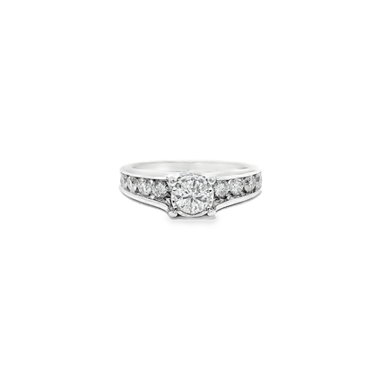 10k DIAMOND RING NATURAL 1.00CTW