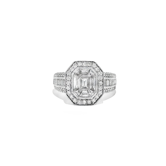 14K DIA RING 1.53CTW