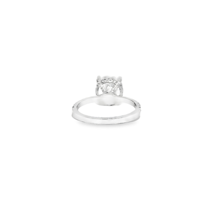 14K DIA RING 4.01 CTW/3. 01CTR VVS2/G GIA