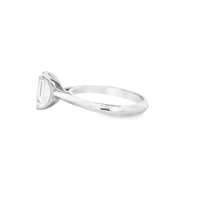 14K WG 2.00CT EM DIA LDS RINGS VS/SI **LCD/SPL**