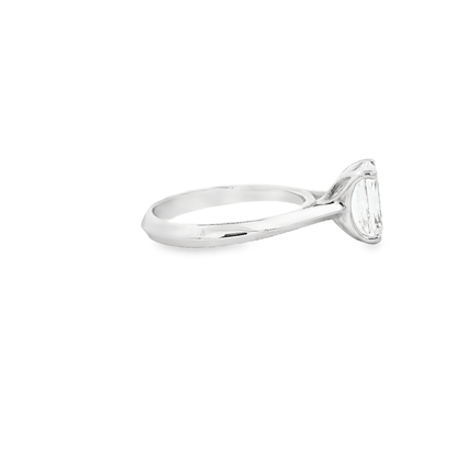 14K WG 2.00CT EM DIA LDS RINGS VS/SI **LCD/SPL**