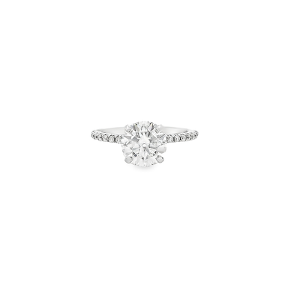 14 KT WG MOISSANITE 2.00 CTW