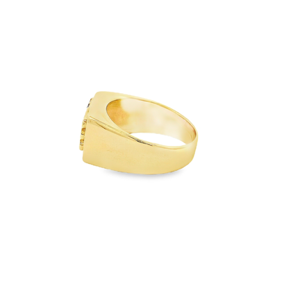 10K RUBY/DIA RING 0.25CTW 82450