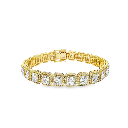 10K DIA BEACELET 8.75CTW 824500