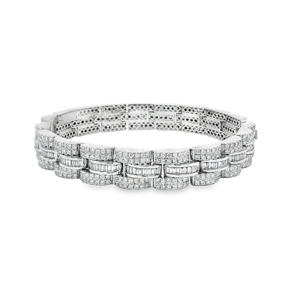 14K DIA BRACELET 9.44CTW VS/G 826700