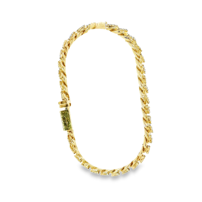 10K DIA CUBAN 41.9G 7.41CTW 823500