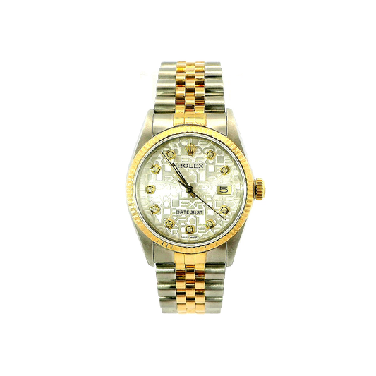 ROLEX 36MM 18K AND SS