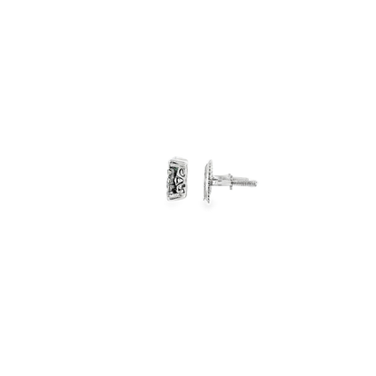 14K WG 1/2CTW DIAMOND CLUSTER EARRINGS 162361