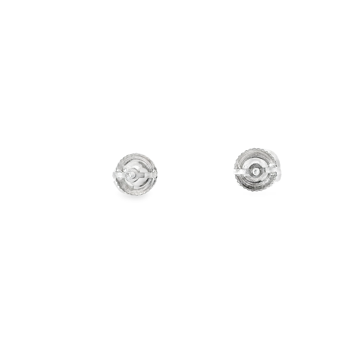 10KT WG 1/2CTW DIAMOND CLUSTER EARRINGS 162363