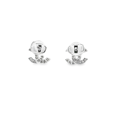 18K DIAMOND CHANELL EARRINGS