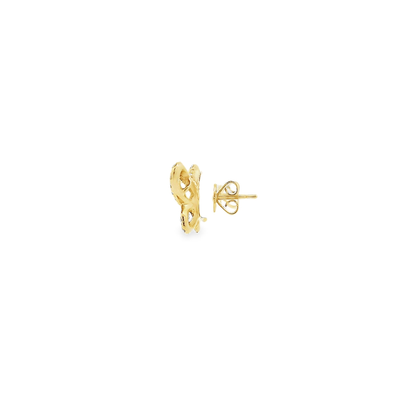 14K BUTERFLY STUDS 1.35CTW VVS/EF 82900