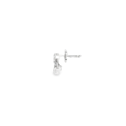 18K CHANNEL EARRINGS VVS DIAMONDS 82500