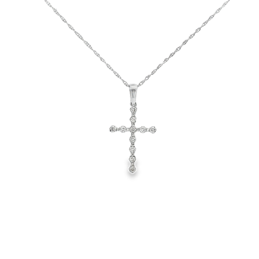 10K DIA CROSS 82100 0.10 - 0.25CTW (Pendant)