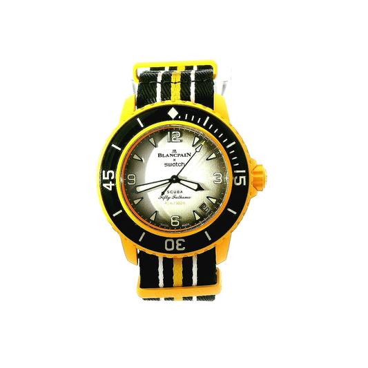Vibrant Yellow Swatch Watch