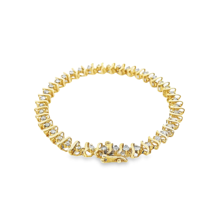 10K DIA BRAC 3.00CTW S LINK 821250