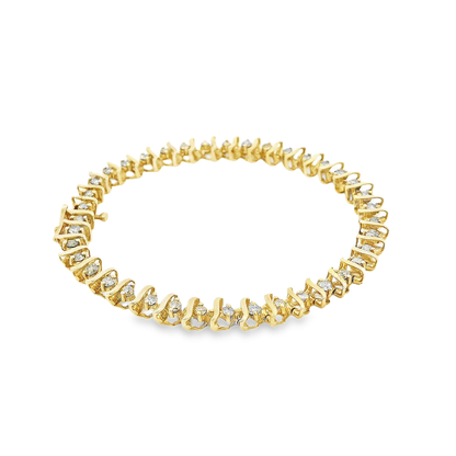 10K DIA BRAC 3.00CTW S LINK 821250