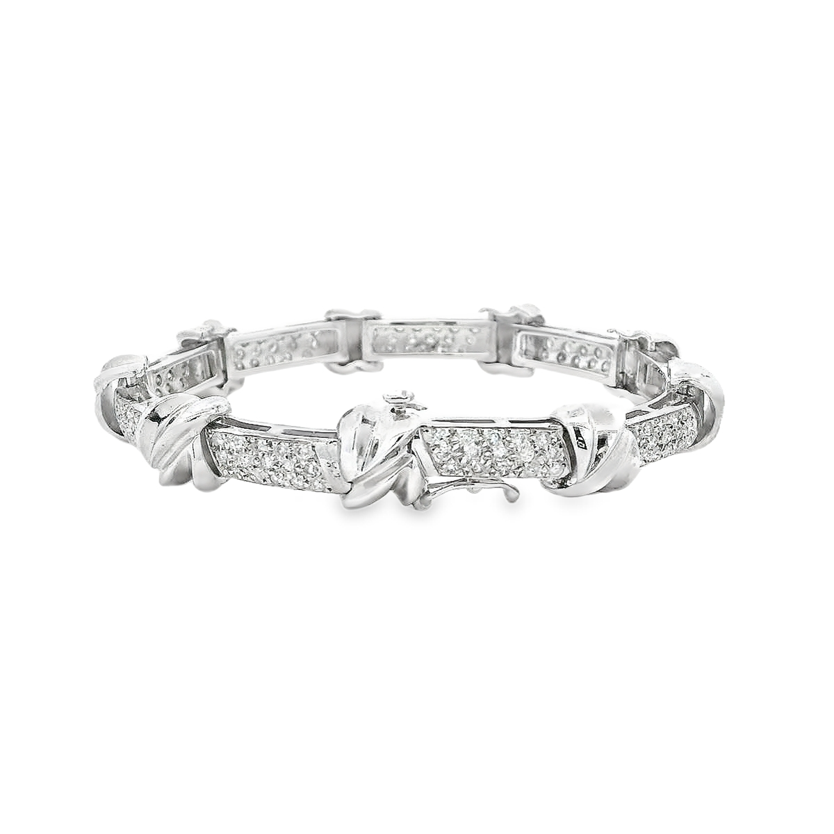 14K DIA BRAC 4.00CTW 821100