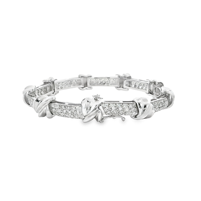 14K DIA BRAC 4.00CTW 821100