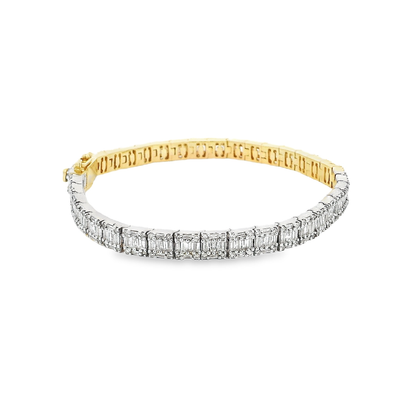 10K DIA BRACELET 4.80CTW 822600