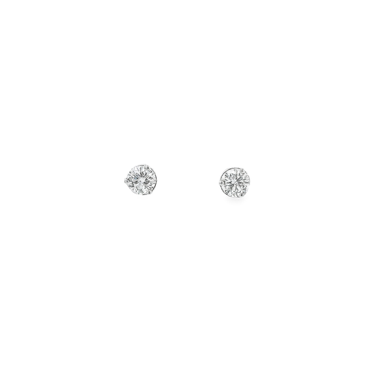 14K WG 1.00CT RD DIA STUDDS VS/SI **LCD/SPL**