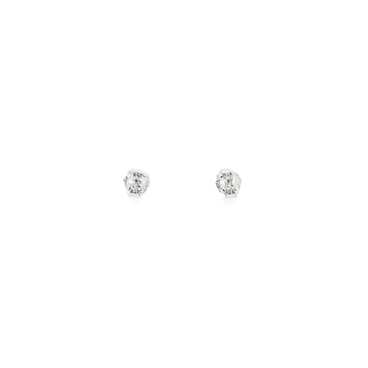 14K WG 1.00CT RD DIA STUDDS VS/SI **LCD/SPL**