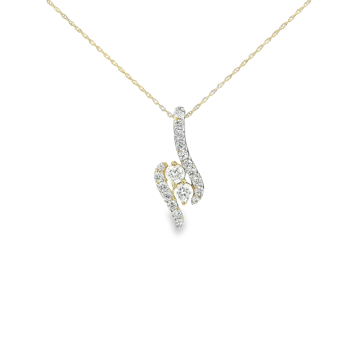 14K DIA PENDANT 1.00CTW 82395 (Pendant+Necklace)
