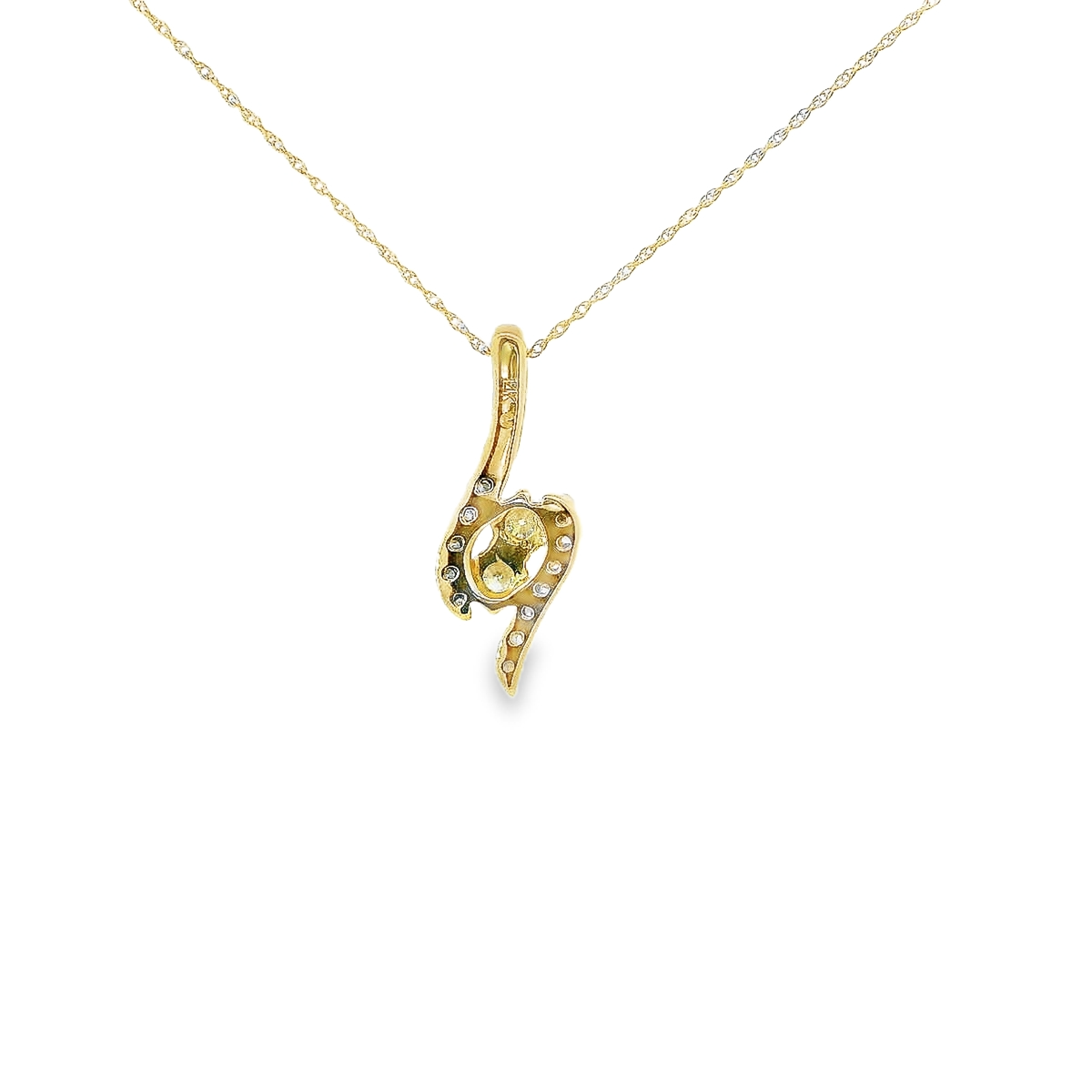 14K DIA PENDANT 1.00CTW 82395 (Pendant+Necklace)