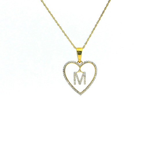10K HEART DIAMOND PENDANT 0.20CTW 82120 (Pendant)