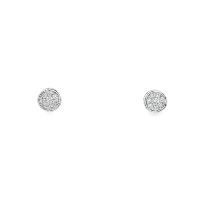14K DIAMOND FLOWER SET 0.50CTW 82