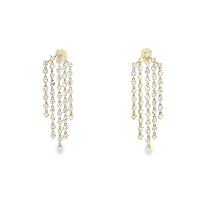 14K DIAMOND DROPS 2.00CTW 821300