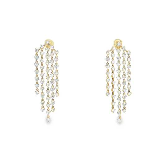 14K DIAMOND DROPS 2.00CTW 821300
