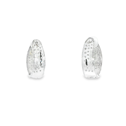 14K DIAMOND HOOPS 0.50CTW 82250