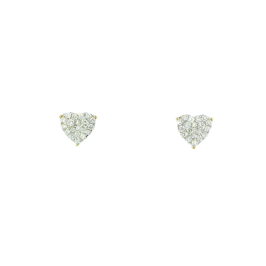 10K DIAMOND HEARTS 1.00CTW 82625