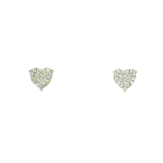 10K DIAMOND HEARTS 1.00CTW 82380