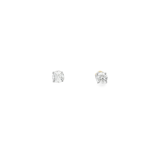 14K DIA STUDS 0.75CTW 82490
