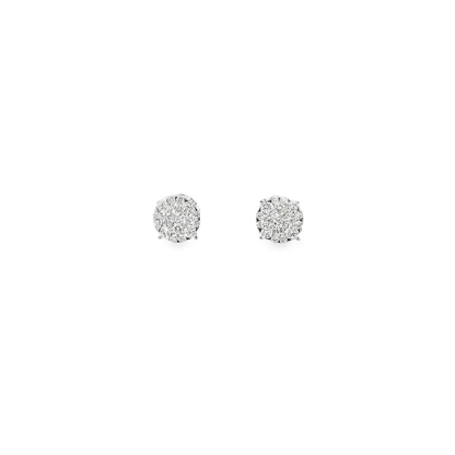 14K DIA FLOWER SET EARR 1.00CTW 82680