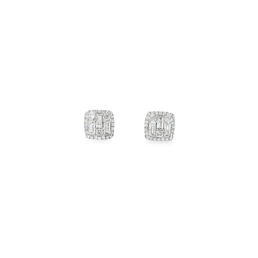14K DIAMOND STUDS 1.00CTW 82725