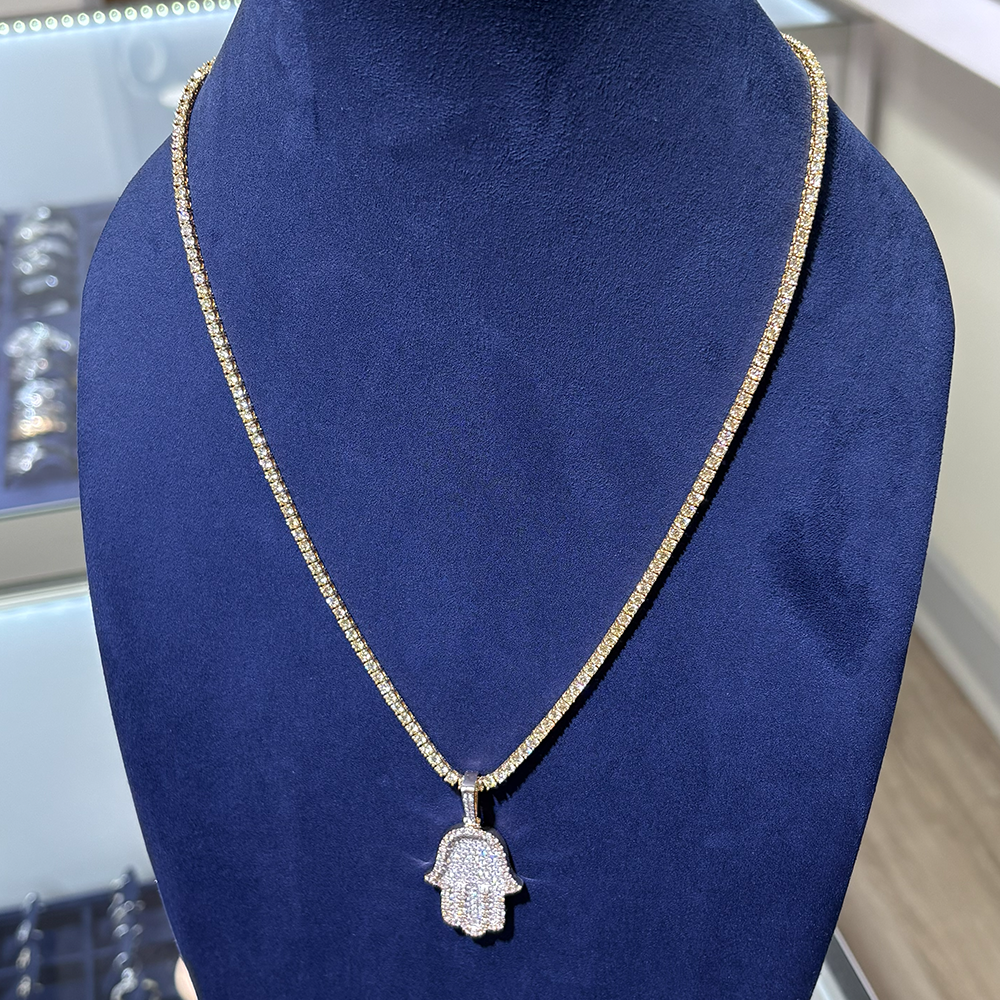 14k Diamond Chain Natural 15.00ctw