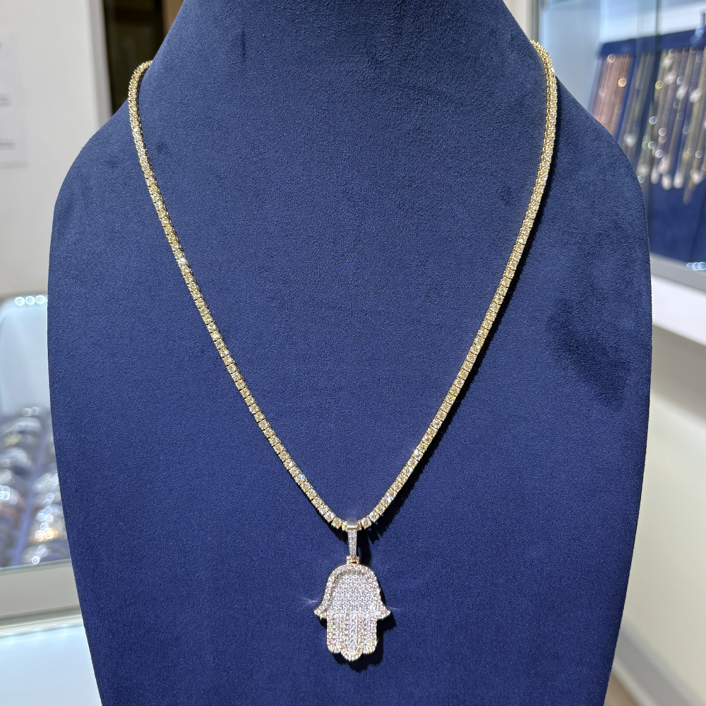 14k Diamond Chain Natural 15.00ctw