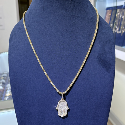 14k Diamond Chain Natural 15.00ctw